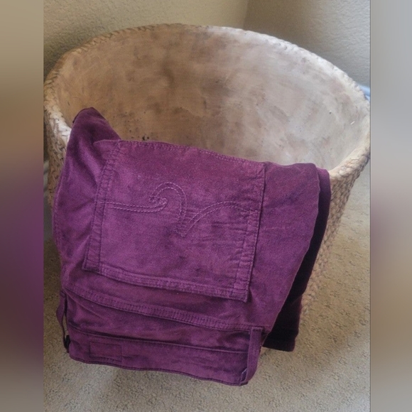 VELVET HIGH-RISE FARRAH SKINNYPANTS - Picture 2 of 5